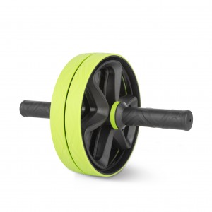 Amila Ρόδα Κοιλιακών Ab Roller - Μαύρο  Πράσινο (44049)
