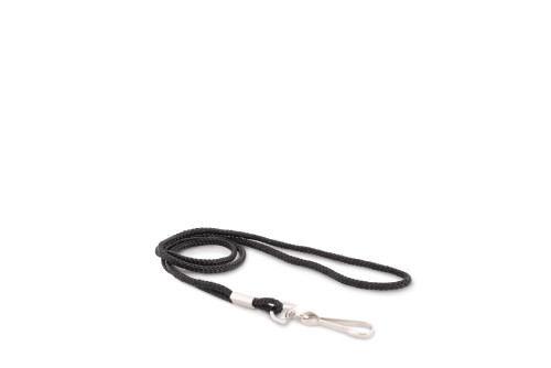 Amila Κορδόνι Σφυρίχτρας Whistle Lanyard - Μαύρο (44062)