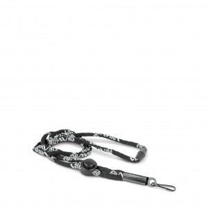 Amila Κορδόνι Ασφαλείας Σφυρίχτρας Whistle Lanyard - Μαύρο (44066)