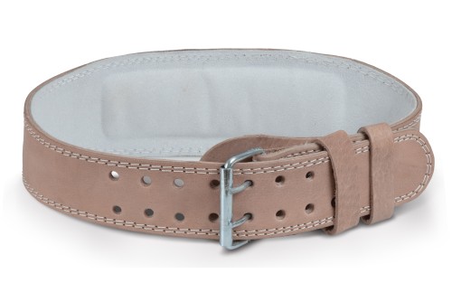 Amila Ζώνη ’Ρσης Βαρών Amila Δερμάτινη Μπεζ A Quality M (44301)