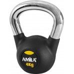 Amila Amila Kettlebell Rubber Cover Cr Handle 4Kg (44495)