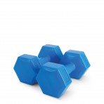 Amila Αλτήρας Εξάγωνος Plastic Series 2,00Kg Ζευγάρι (44531)