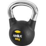 Amila Amila Kettlebell Rubber Cover Cr Handle 6Kg (44571)