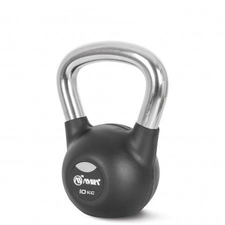 Amila Amila Kettlebell Rubber Cover Cr Handle 10Kg 