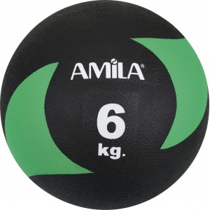Amila Μπάλα Amila Medicine Ball Original Rubber 6Kg (44640)
