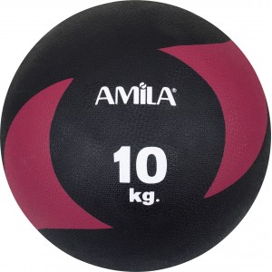 Amila Μπάλα Amila Medicine Ball Original Rubber 10Kg (44642)
