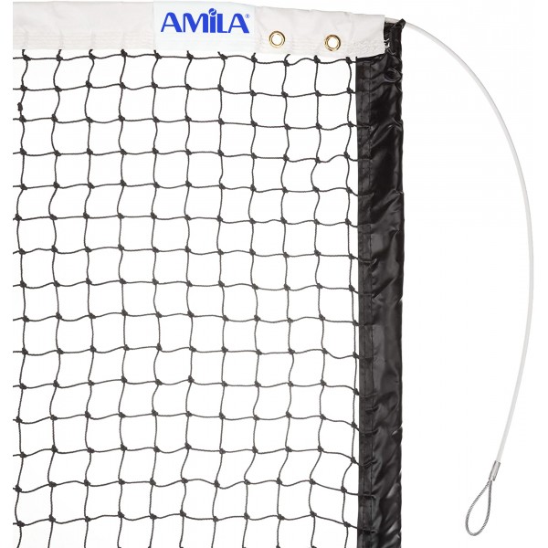 Amila Δίχτυ Tennis Στριφτό 2Mm (44940)