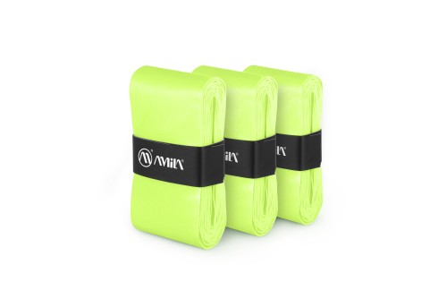 Amila Ταινία Λαβής Ρακετών Amila Overgrip Neon Green 3 Τεμ (45793)