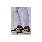 Jordan Icon Play Fleece Παντελόνι Φόρμας Λιλά