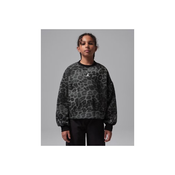 Jordan Perform Sport Dri-Fit Printed Μπλούζα Με Λαιμόκοψη (45F584 023)