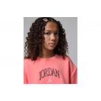 Jordan Flower Of Friendship Knit Crop Top Κοντομάνικο (45F622 AB3)