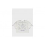 Jordan Secret Diary Jersey Παιδικό Κοντομάνικο Cropped T-Shirt Λευκό