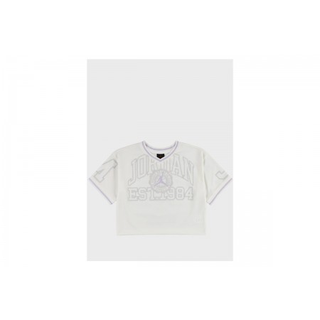 Jordan Secret Diary Cropped Jersey T-Shirt 