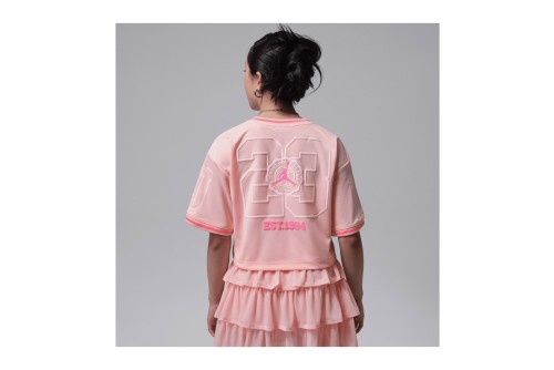 Jordan Secret Diary Cropped Jersey T-Shirt (45F886 AEM)