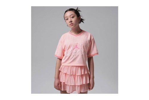 Jordan Secret Diary Cropped Jersey T-Shirt (45F886 AEM)