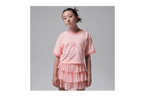 Jordan Secret Diary Cropped Jersey T-Shirt (45F886 AEM)