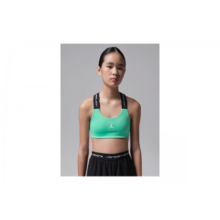 Jordan Dri-Fit Sports Παιδικό Μπουστάκι Βεραμάν, Μαύρο, Λευκό