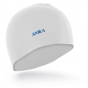 Amila Σκουφάκι Κολύμβησης Amila Basic Λευκό (47000)
