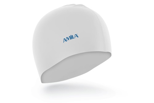 Amila Σκουφάκι Κολύμβησης Amila Basic Λευκό (47000)