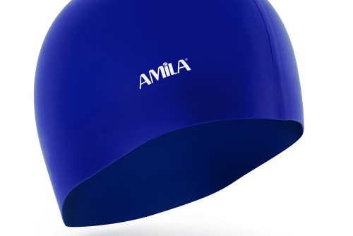 Amila Σκουφάκι Κολύμβησης Amila Basic Μπλε Σκούρο (47011)