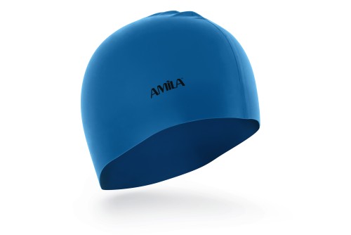 Amila Σκουφάκι Κολύμβησης Amila Basic Μπλε Ανοιχτό (47012)