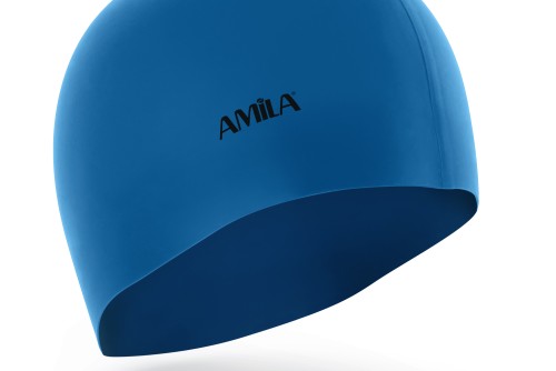 Amila Σκουφάκι Κολύμβησης Amila Basic Μπλε Ανοιχτό (47012)