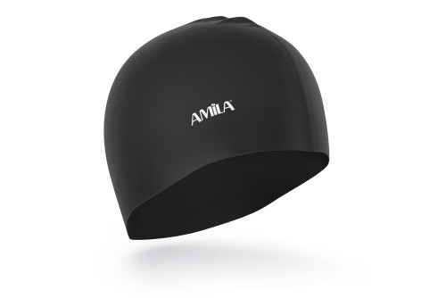 Amila Σκουφάκι Κολύμβησης Amila Basic Μαύρο (47013)