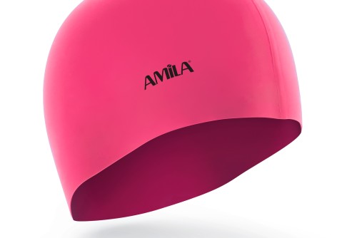 Amila Σκουφάκι Κολύμβησης Amila Basic Ροζ (47016)