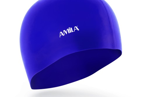 Amila Σκουφάκι Κολύμβησης Παιδικό Amila Μπλε (47020)