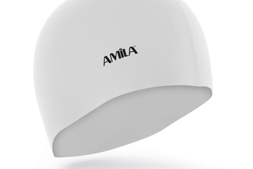 Amila Σκουφάκι Κολύμβησης Παιδικό Amila Λευκό (47021)