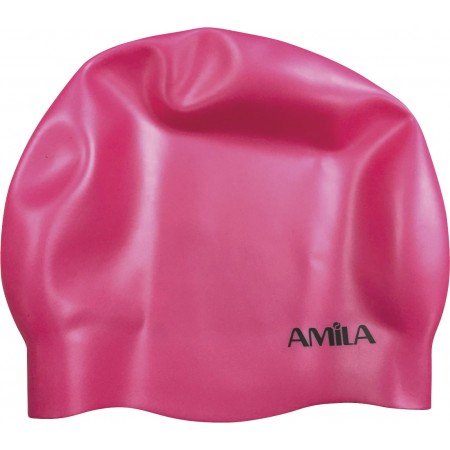 Amila Σκουφάκι Κολύμβησης Amila Medium Hair Ροζ 