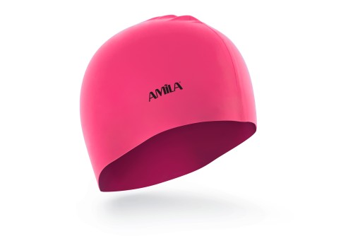 Amila Σκουφάκι Κολύμβησης Amila Medium Hair Ροζ (47022)