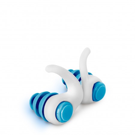 Amila Ωτοασπίδες Κολύμβησης Swimming Earbuds Aquatic ? Μπλε  Λευκό (47046)