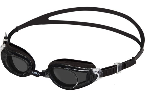 Amila Γυαλιά Κολύμβησης Amila Kor-60Af Μαύρα (47116)