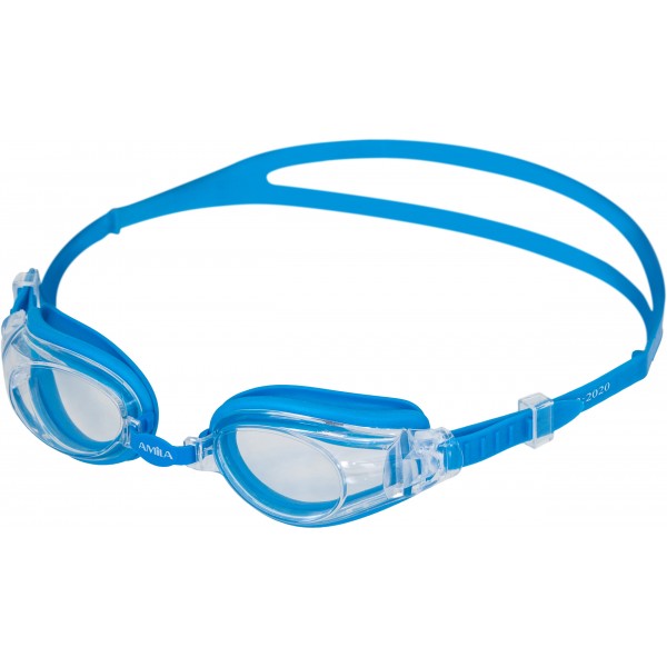 Amila Γυαλιά Κολύμβησης Amila Kor-60Af Μπλε - Διάφανοι Φακοί (47148)