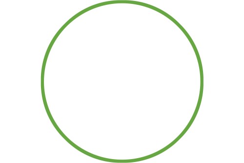 Amila Χούλα-Χουπ 60Cm - Φ18Mm - 120Gr, Πράσινο (48013)