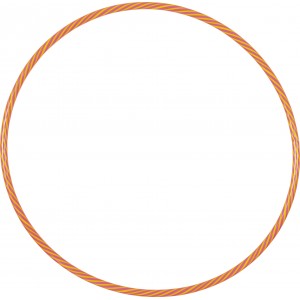 Amila Χούλα-Χουπ Δίχρωμο 70Cm - Φ18Mm - 260Gr (48024)