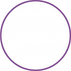 Amila Χούλα-Χουπ 70Cm - Φ19Mm - 260Gr, Μωβ (48027)