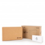 Amila Τούβλο Yoga Dhara Cork Block 7,6X15X23 Cm Από Φελλό (48084)