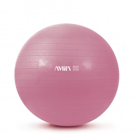 Amila Μπάλα Γυμναστικής Amila Gymball 45Cm Ροζ Bulk 