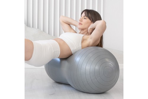 Amila Μπάλα Γυμναστικής Peanut 50 Cm - Γκρι (48097)
