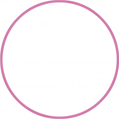 Amila Χούλα-Χουπ 70Cm - Φ19Mm - 260Gr, Ροζ 