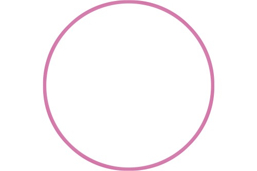 Amila Χούλα-Χουπ 76Cm - Φ18Mm - 185Gr, Ροζ (48161)