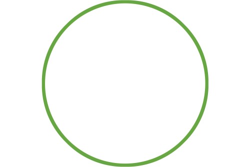 Amila Χούλα-Χουπ 76Cm - Φ18Mm - 185Gr, Πράσινο (48164)