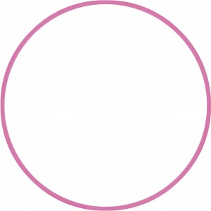 Amila Χούλα-Χουπ 60Cm - Φ18Mm - 155Gr, Ροζ (48167)