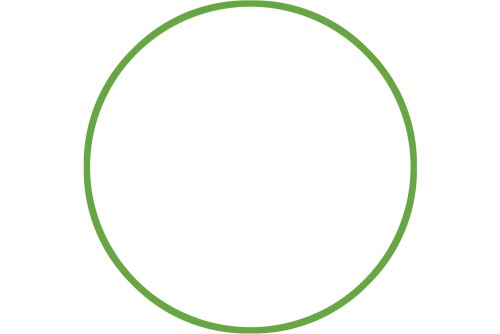 Amila Χούλα-Χουπ 60Cm - Φ18Mm - 155Gr, Πράσινο (48170)
