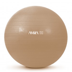 Amila Μπάλα Γυμναστικής Amila Gymball 65Cm Χρυσή Bulk (48413)