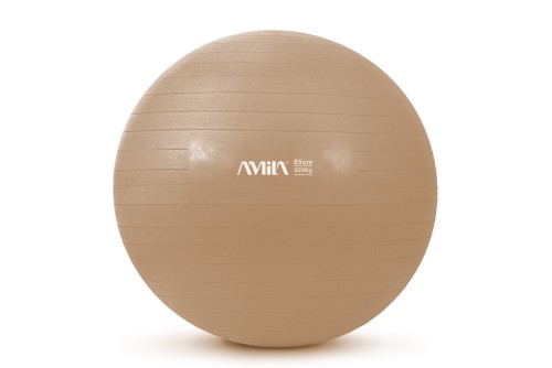 Amila Μπάλα Γυμναστικής Bulk 65 Cm - Χρυσή (48413)