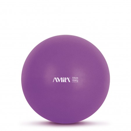 Amila Μπάλα Γυμναστικής Amila Pilates Ball 19Cm Μωβ Bulk 