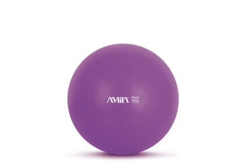 Amila Μπάλα Pilates Bulk 19 Cm - Μωβ (48430)